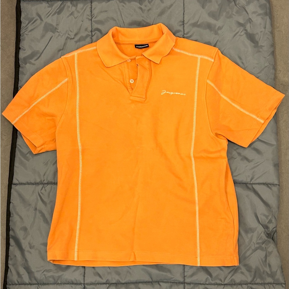 Orange Men's Polo Shirt